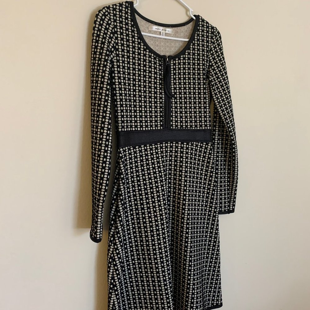Max Studio Grid Pattern Dress - Size S